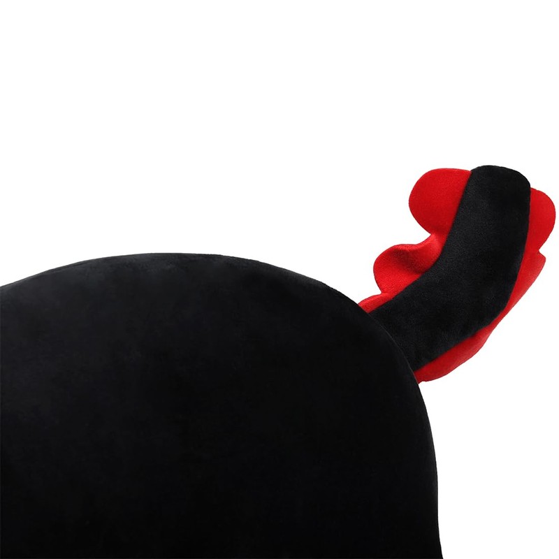 SNOWOLF Black Axolotl Plush Pillow Cute and Soft Axolotl Stuffed