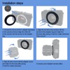 EF M-52 mm Retro Adapter/Macro Reverse Ring EF-M Mirroless M1