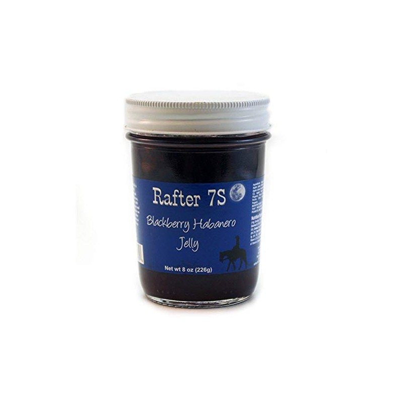 RAFTER 7S Blackberry Habanero Jelly, 8 OZ