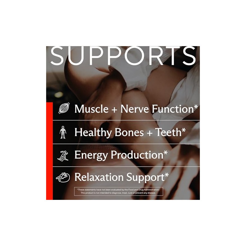 Premium Magnesium Citrate Capsules - Powerful 500mg Magnesium Oxide &