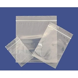 Grip Seal Bags 6'' x 9'' Reusable Strong Zip Lock | Small Clear Resealable Plastic Bags | Polythene Packaging for Food Storage, Jewellery - by Sterling Bargains (100)