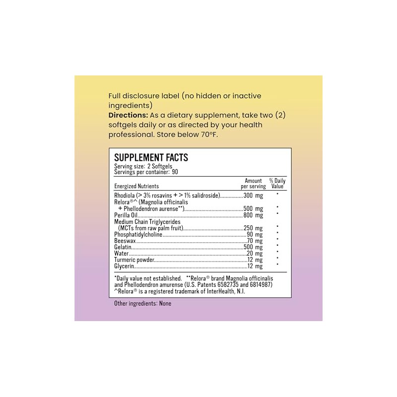Alkaline for Life Adaptogenic Adrenal Balance - Including apadptogens: Rhodiola,