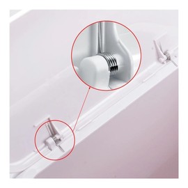 5Pcs Adjustable 3-Coil Torsion Springs, 0.7mm Stainless Steel, 135° Mechanical Springs for Garbage Can, Silver