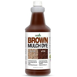 Covington Naturals Brown Mulch Dye Rich Brown Mulch Dye Concentrate, Just Mix and Spray. Covers Over 3,000 sq. ft.