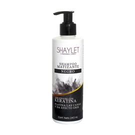 Shampoo Matizante Negro 240 ml Shanaturals
