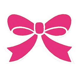 Heiko Gift Stickers M Ribbon Pink 104 Pieces #7064600 104 Pieces