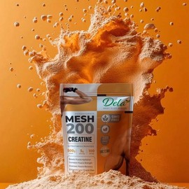 MESH 200 Creatine Monohydrate Supplement for Muscle Strength and Recovery - Natural, Nail