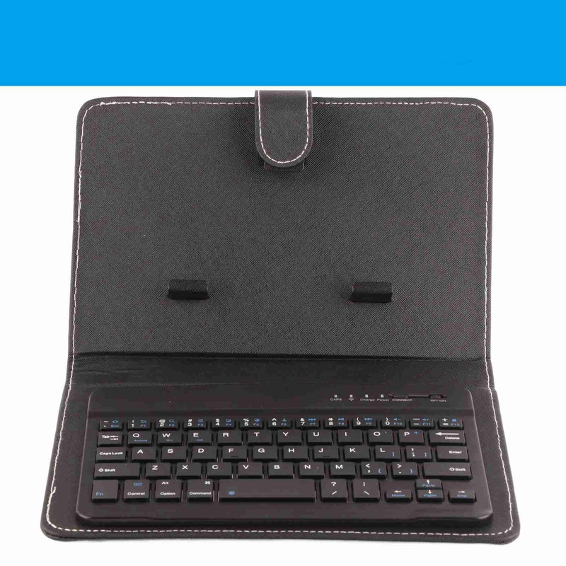 Universal Wireless Bluetooth Keyboard Flip Case Cover with Stand for
