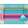 Faber-Castell 201641 Sparkle Gift Set, 20 Colouring Pencils and a