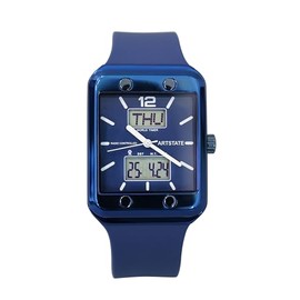 [ARTSTATE AS3246 ] 腕時計 メンズ 電波時計,曜日表示, デイト表示, TPUストラップ,長いバッテリー寿命(Blue)
