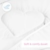 4 Piece Crib Bedding Set With Cover To Fit Crib/Basket/Pram
