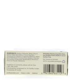 Yardley London Moisturizing Bath Bar Activated Charcoal 4 Oz. - Pack of 4