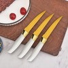 Knife Set, Non Stick Thick and Sharp Stainless Steel Kitchen