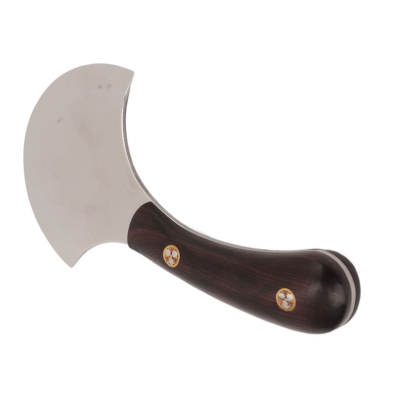 Leather Round Knife DIY One Piece Grinding Powder Steel Incisive