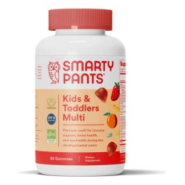 Smartypants Vitaminas Para Niños Grandes Y Pequeños 60 Gomas Sabor Fresa