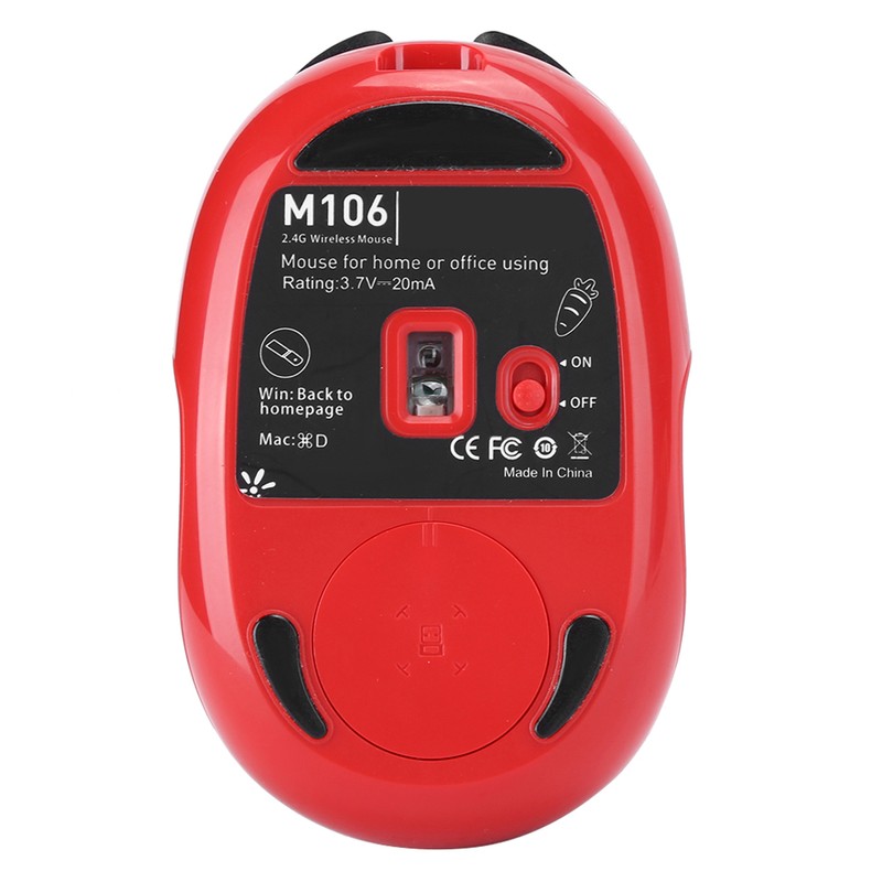 HXSJ M106 2.4G Wireless Mouse Rechargeable Silent Mute Mice USB