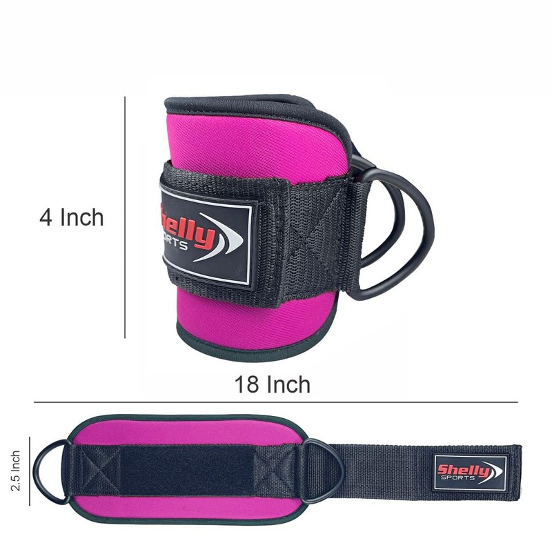 Shelly Ankle Straps for Cable Machines Leg Extensions Hip Abductors