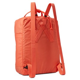 Fjällräven Kånken Unisex Travel Backpack - Side Slip Pocket - Adjustable Shoulder Straps - Dual Top Handles Korall One Size One Size