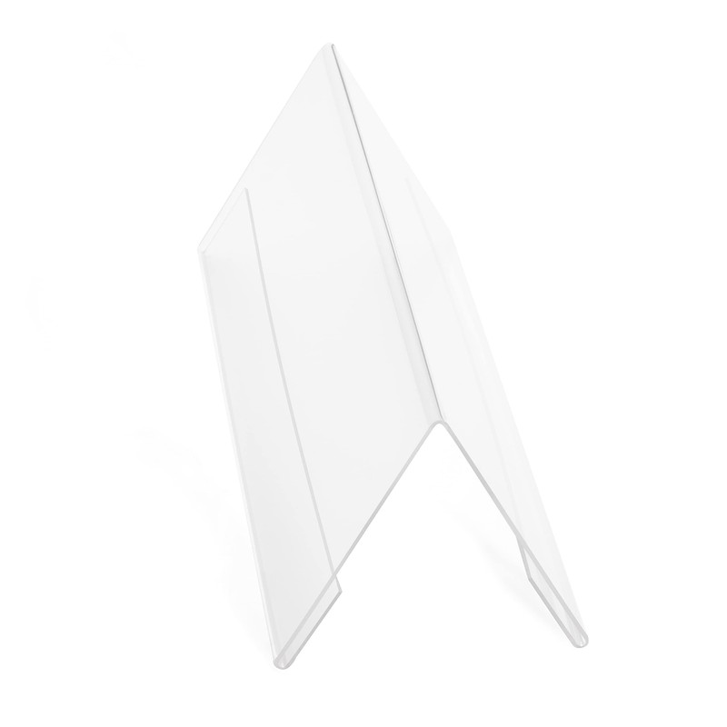 Deflecto 01899X Seminar Sign Holder Tent-shaped A4 Clear Ref 48601