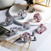 Totoro DND Dice Set, DNDND 7PCS Resin D&D Dice with