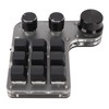 Programmable Macro Keyboard 9 Keys 3 Knobs USB Bluetooth Connection