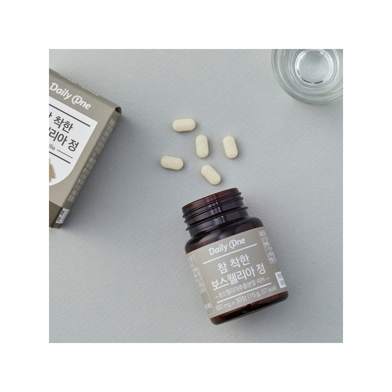 Daily One Very Good Boswellia Tablets 500mg / 데일리원 참