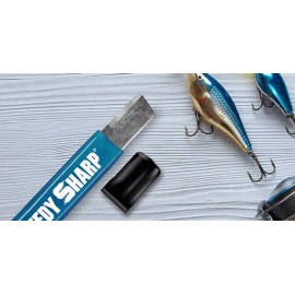 Speedy Sharp "The Original" Speedy Sharp Carbide Sharpener,  Hook Ring included! - Blue