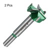 sourcing map 2pcs Forstner Drill Bits 1-1/4" (32mm) Carbide Upgraded