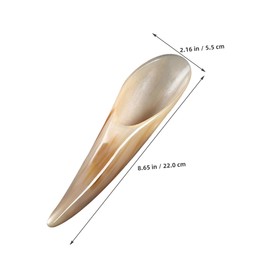 TOVINANNA Buffalo Horn Gua Sha Tool for Facial Sculpting Natural Deep Tissue Scraper for Body and Scalp Massage Promotes Blood Circulation Skin Elasticity Unique Handcrafted Design