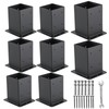 Nrspp 4x4 Post Base, 8 Sets Post Anchor, (Inner Size