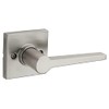 Kwikset Safe Lock Daylon Lever Square Rose Dummy Lock Satin Nickel