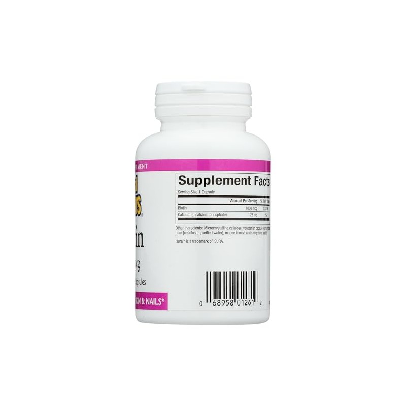 Natural Factors Natural Factors Biotin 1000 mcg 90 Vegetarian Capsules
