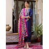 VredeVogel Kurta Set with Dupatta | Silk Blend Kurta Set