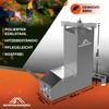 MountainMaverick® Rocket Stove, Easy Assembly, ConvectionAirflowTechnology, Compact, includes Carry Bag,