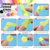Origami Star Paper Strips, 1350pcs Coloured Star Origami Double Sided