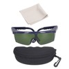Laser Safe Glasses Optical Fiber Eye Protection Goggles Green Lens