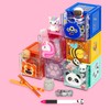 LEGAMI - Cutie Cubes Modular Desk Box, Monster, Desk Organiser,