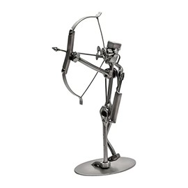 STEEMO Screw Man Archer Archery Gift Metal Decoration 14 x 6 x 22 cm