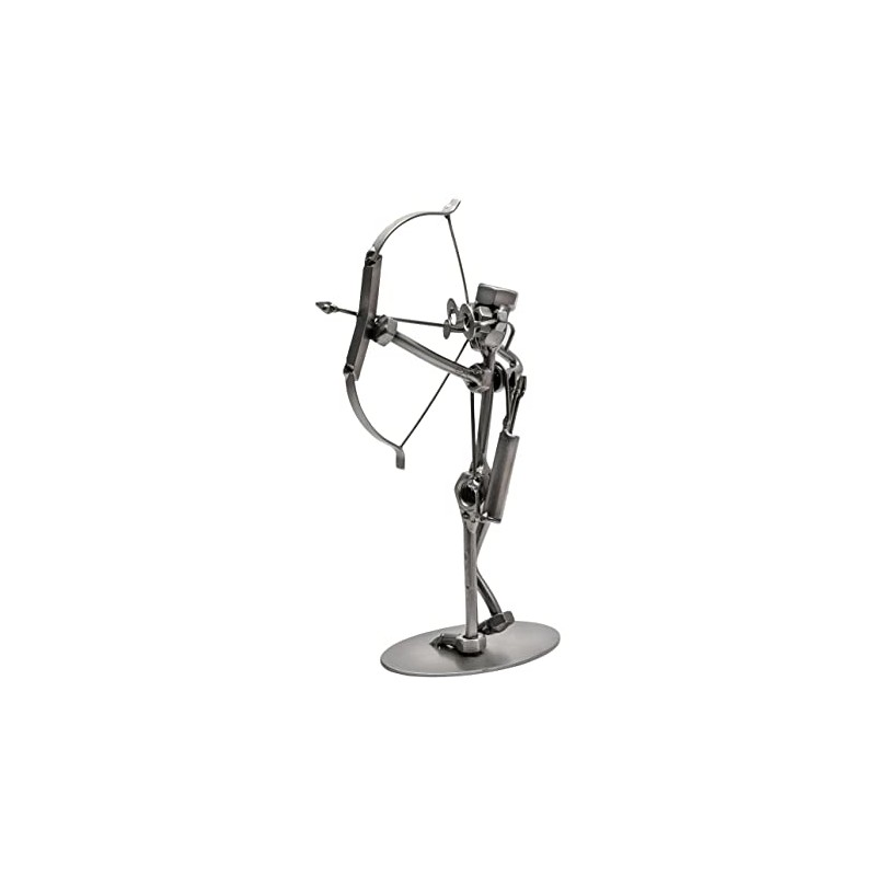 STEEMO Screw Man Archer Archery Gift Metal Decoration 14 x