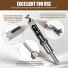 Square Hole Drill Sets, Woodworking HSS Wood Chisel Countersink Bits