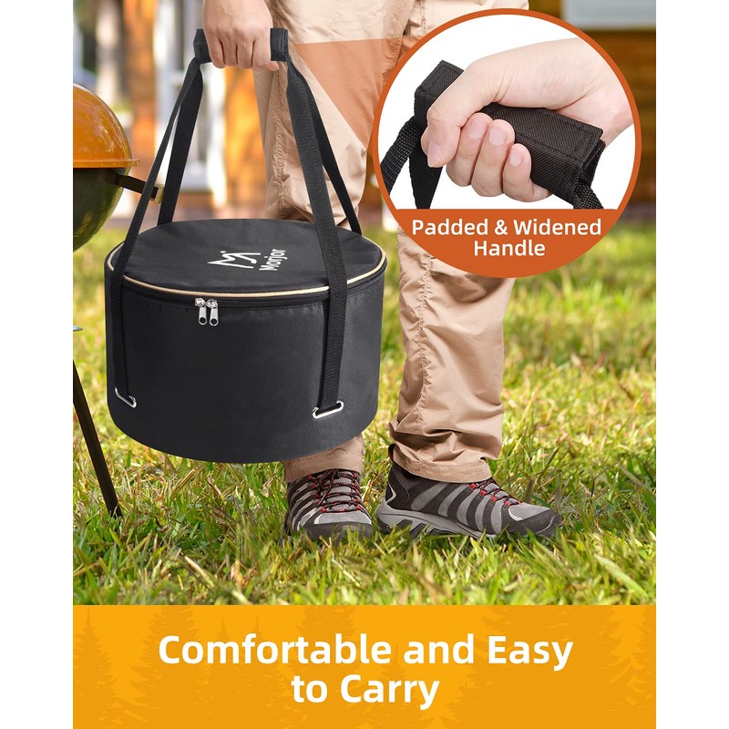 Morjor Dutch Oven Bag for 14 Inch Dutch Oven, Carry
