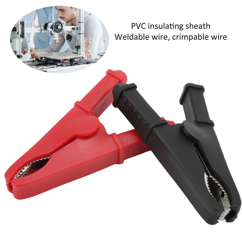 10pcs Electric Test Clip Good Electrical Conductivity Corrosion Resistance Power