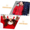 Tofficu 2Pcs Mitten Clips Glove Attachment for Neck Hanging Design