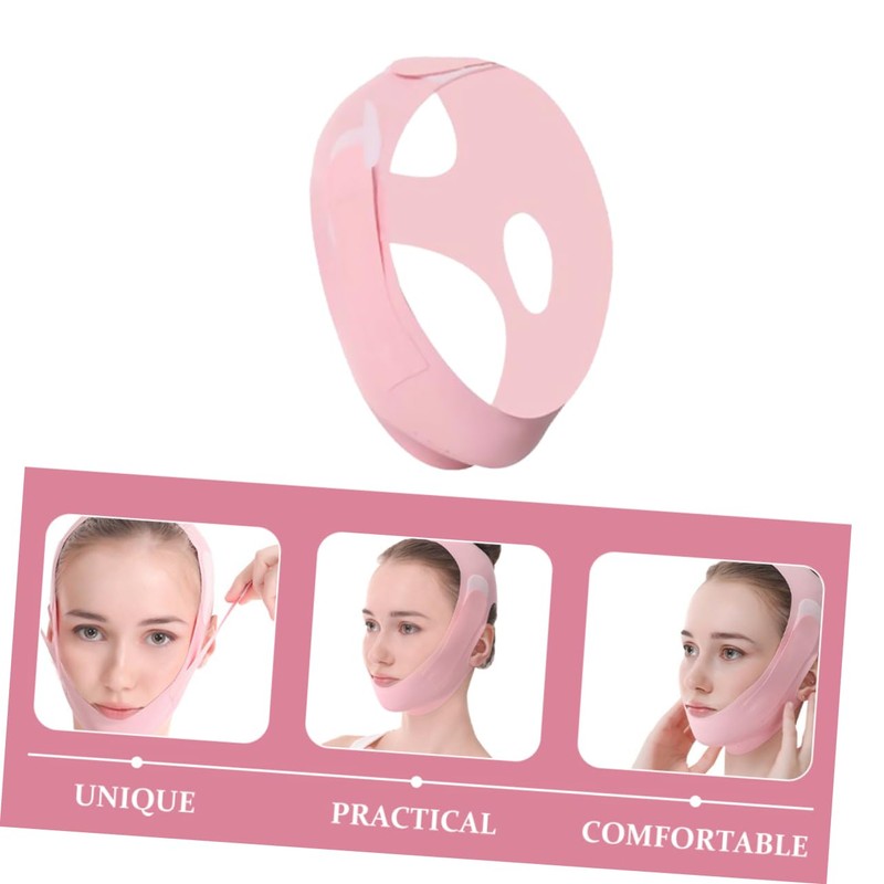 FRCOLOR Line Lifting Facial Mask Chin Lift Band Reusable Face