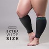 Vagabond 3XL Wide Calf Plus Size Graduated Compression Sleeves, 20-30