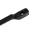 Black 9.84" Extended Shifter Lever Heel Toe Shift Levers Set