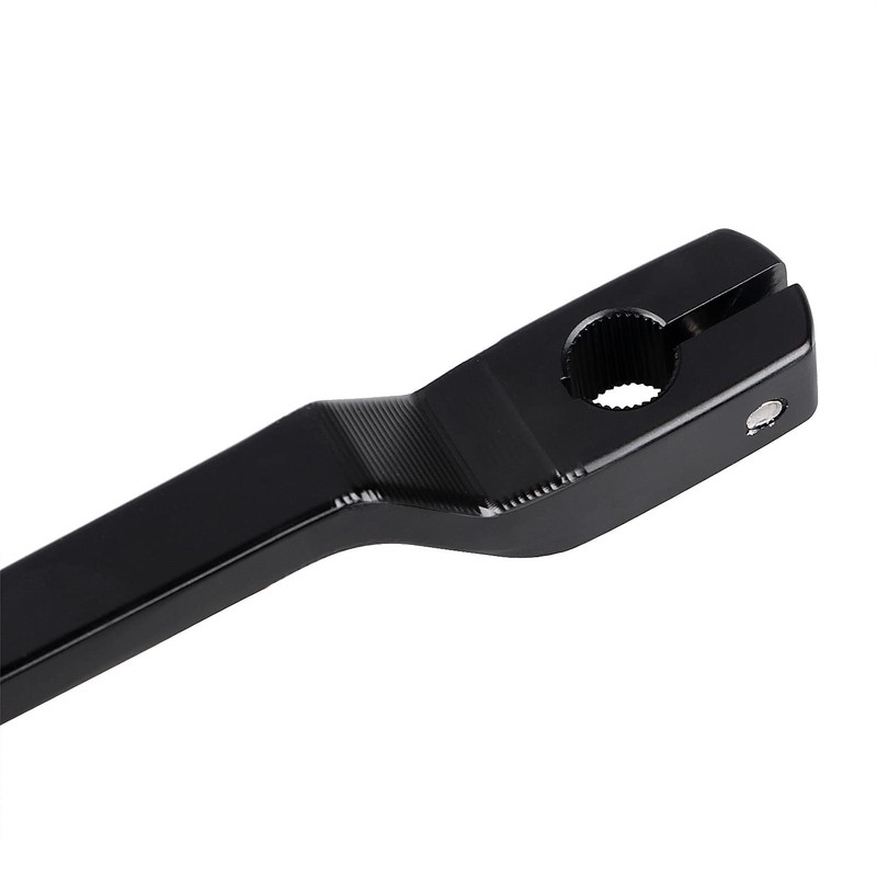 Black 9.84" Extended Shifter Lever Heel Toe Shift Levers Set