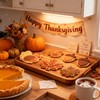 Fall Thanksgiving Cookie Cutters Set 7Pcs - Large Turkey, Pumpkin,