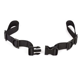 Dream Aurora Adjustable Backpack Chest Strap,Heavy Duty Adjustable Backpack Sternum Strap Chest Belt with Quick Release Buckle and Slide D-Ring for Hiking and Jogging(Black)