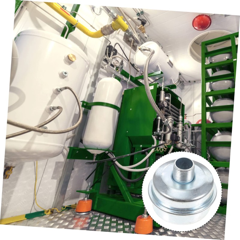 FUNOMOCYA Lawn Equipment Muffler Generator Muffler 1/2 Thread Small Engine